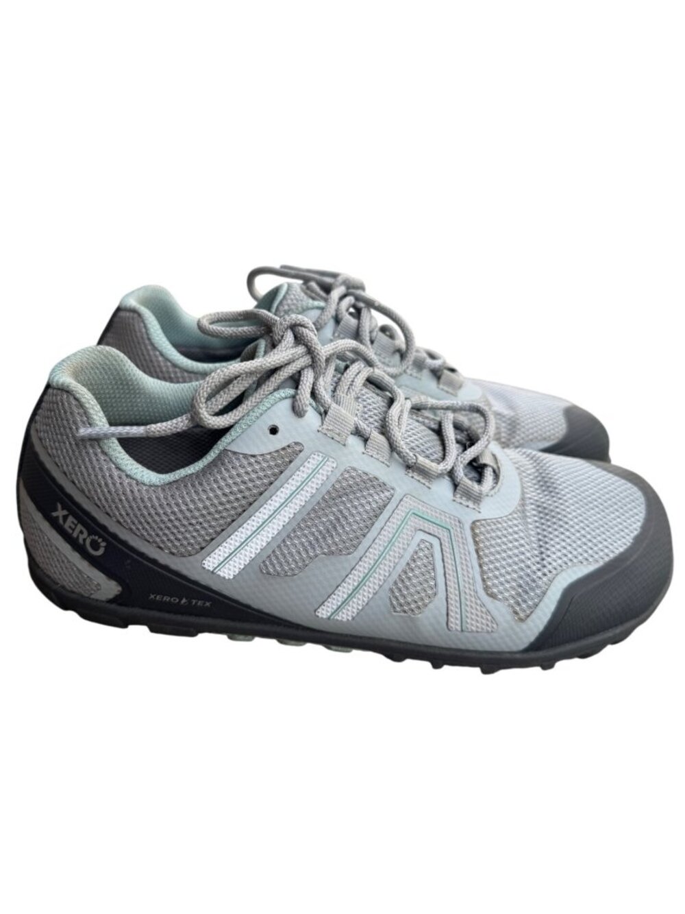 Womens Xero Shoes Mesa Trail Lightweight Trail Running Shoes Size 8 Gray & Mint